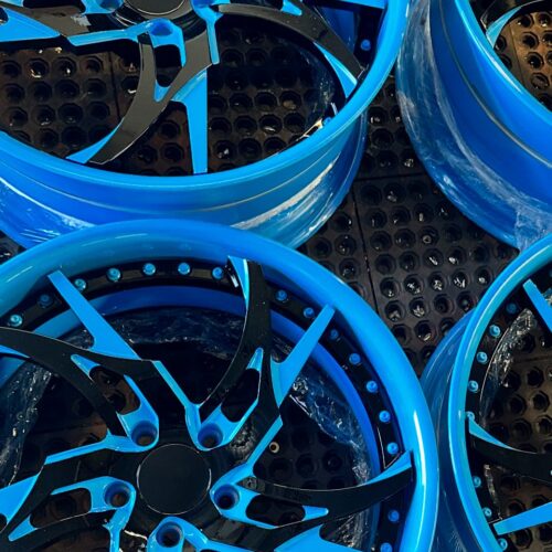 Custom Concave Corvette Color-Matched Wheel – Forged Luxury Rim